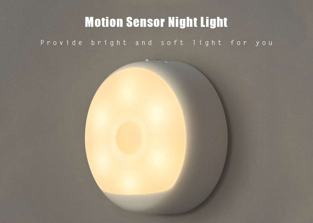 Yeelight Rechargeable Smart Induction LED Night Light Bedside Lamp ( Xiaomi Ecosysterm Product ) - Milk White